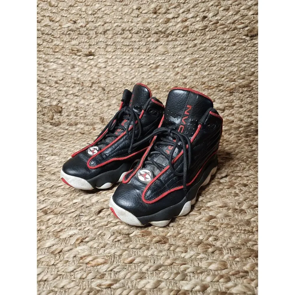 Nike Air Jordan Pro Strong Boys 5 Y DC7911-061 Black Basketball Shoes Sneakers